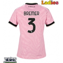 Juventus Gleison Bremer #3 Replica Away Shirt Ladies 2026-27 Short Sleeve